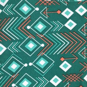 LULAROE LLR TC Arrow Patterned Buttery Soft Leggings Tall Curvy